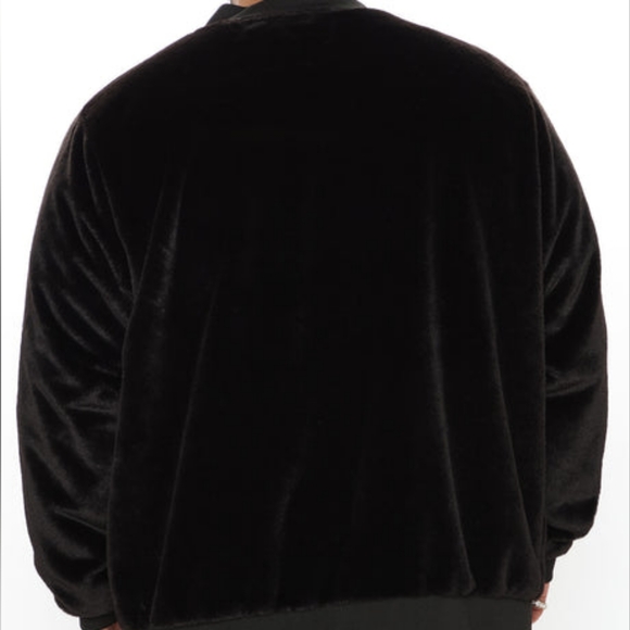 Faux Fur Bomber (Men's XXL) - Picture 5 of 10